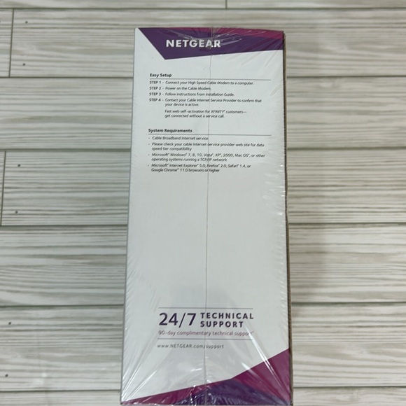 NETGEAR CM700 High Speed Cable Modem NIP - Picture 2 of 7